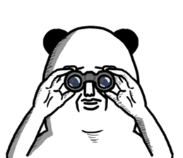 panda ossan 4 sticker #11728906