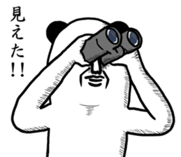 panda ossan 4 sticker #11728907