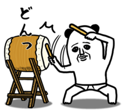 panda ossan 4 sticker #11728913