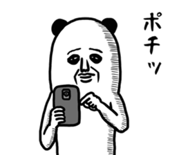 panda ossan 4 sticker #11728918