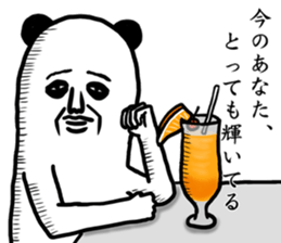 panda ossan 4 sticker #11728935