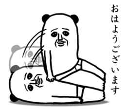 panda ossan 4 sticker #11728941