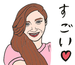 GIRLS IN GOTANDA sticker #11729002