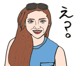 GIRLS IN GOTANDA sticker #11729003