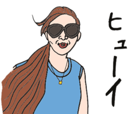 GIRLS IN GOTANDA sticker #11729004