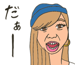 GIRLS IN GOTANDA sticker #11729010