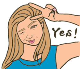 GIRLS IN GOTANDA sticker #11729017