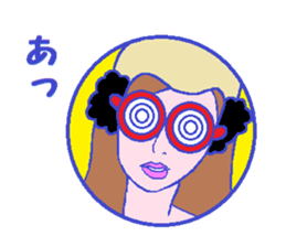 The Paripi Girl 2 sticker #11729908