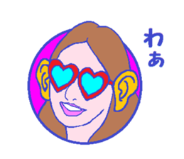 The Paripi Girl 2 sticker #11729916