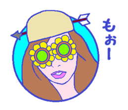 The Paripi Girl 2 sticker #11729921
