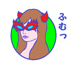 The Paripi Girl 2 sticker #11729930