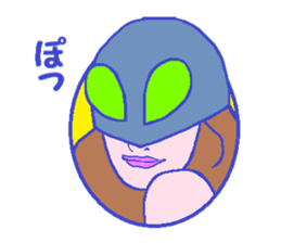 The Paripi Girl 2 sticker #11729942