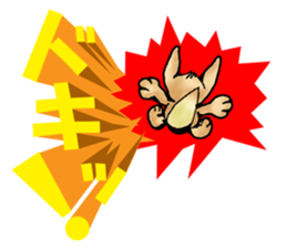 Shy Mr. Fennec sticker #11730494