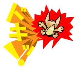 Shy Mr. Fennec sticker #11730494