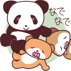 Good friend animal trio "Panmonkin"