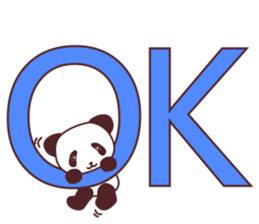 Good friend animal trio "Panmonkin" sticker #11730704