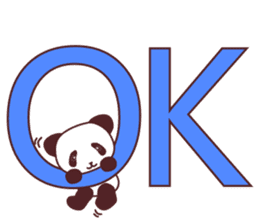 Good friend animal trio "Panmonkin" sticker #11730704