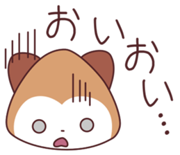 Good friend animal trio "Panmonkin" sticker #11730734
