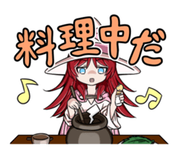 Witch Yugami sticker #11730834