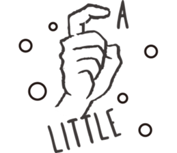 Hand gesture STYLE sticker #11730929