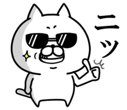 Hachiro Cat sticker #11731072