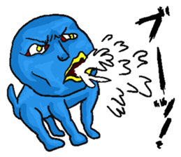 Crazy being. sticker #11731291