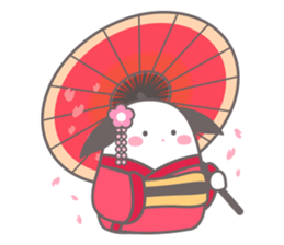 Chubby rabbit sticker #11731605