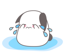 Chubby rabbit sticker #11731613