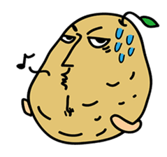 Happy Potato Gi serie sticker #11731894