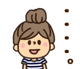 Border girl. sticker #11732040