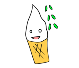 Ice Cream-kun sticker #11732698