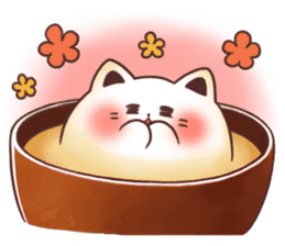 Sweet time Catppuccino sticker #11732788