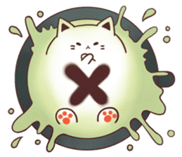 Sweet time Catppuccino sticker #11732799