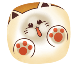 Sweet time Catppuccino sticker #11732810