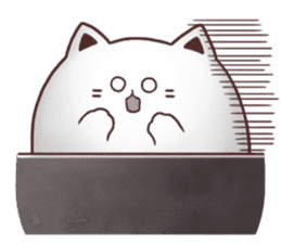 Sweet time Catppuccino sticker #11732815