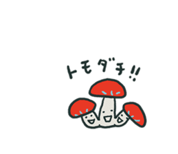 Tiny Mushrooms sticker #11733310