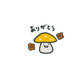Tiny Mushrooms sticker #11733317