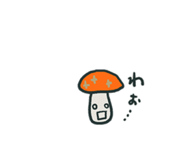 Tiny Mushrooms sticker #11733321