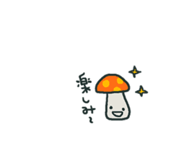 Tiny Mushrooms sticker #11733323