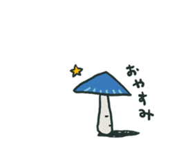 Tiny Mushrooms sticker #11733339