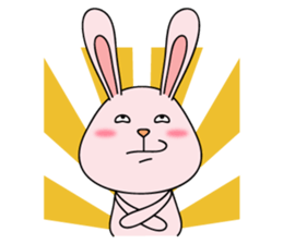 Hippie Cat & Ditzy Rabbit sticker #11733652