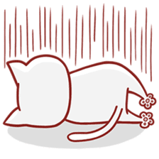 Ato's cats and squirrel. Chinese ver. sticker #11733750