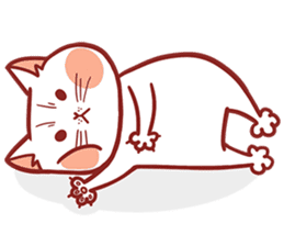 Ato's cats and squirrel. Chinese ver. sticker #11733751