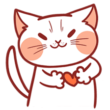 Ato's cats and squirrel. Chinese ver. sticker #11733763