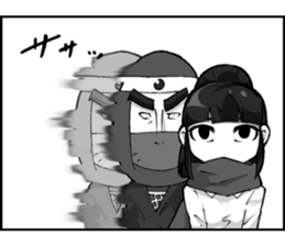 Ninja girl "Surume-chan" sticker #11734785