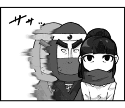 Ninja girl "Surume-chan" sticker #11734785