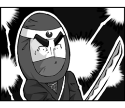 Ninja girl "Surume-chan" sticker #11734791