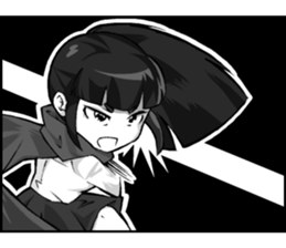 Ninja girl "Surume-chan" sticker #11734792