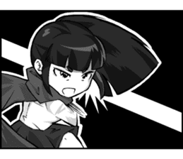 Ninja girl "Surume-chan" sticker #11734792