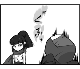Ninja girl "Surume-chan" sticker #11734795